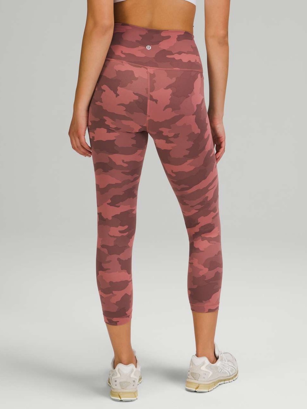 Lululemon Wunder Train High-Rise Crop 23" Heritage 365 Camo Brier Rose Multi 12